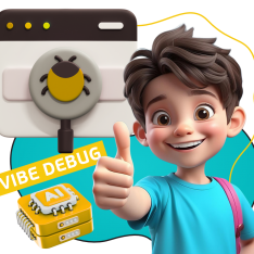 Тестирование & Vibe Debug. Охотники за багами - КИБЕРшкола программирования для детей, компьютерные курсы для школьников, начинающих и подростков - KIBERone г. Орел