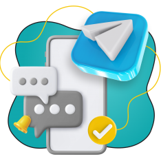 Создание Mini App для Telegram - КИБЕРшкола программирования для детей, компьютерные курсы для школьников, начинающих и подростков - KIBERone г. Орел