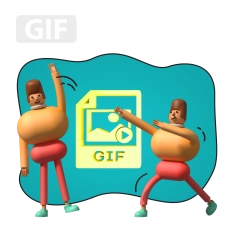 Gif-анимация - КИБЕРшкола программирования для детей, компьютерные курсы для школьников, начинающих и подростков - KIBERone г. Орел