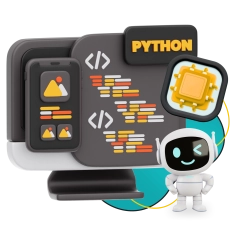 Мой первый сайт с мозгами: Python + AI - КИБЕРшкола программирования для детей, компьютерные курсы для школьников, начинающих и подростков - KIBERone г. Орел
