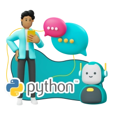 Умный чат-бот на Python на Telegram - КИБЕРшкола программирования для детей, компьютерные курсы для школьников, начинающих и подростков - KIBERone г. Орел