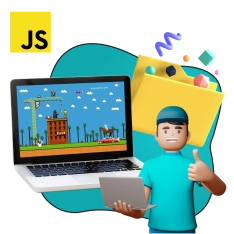 JavaScript + AI. Проектное обучение + геймификация + AI-помощники - КИБЕРшкола программирования для детей, компьютерные курсы для школьников, начинающих и подростков - KIBERone г. Орел